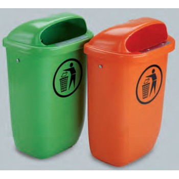 BAKU Sport Пластиковая корзина для мусора, зеленая